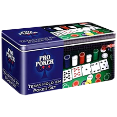 Покерний Набір 200 Фішок Техаський Холден В Металевій Коробці (Texas Holdem Poker Set)