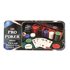 Покерний Набір 200 Фішок Техаський Холден В Металевій Коробці (Texas Holdem Poker Set)