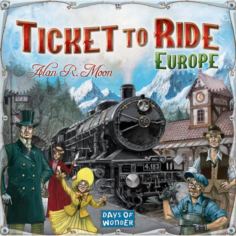 Board game Days of Wonder Ticket To Ride: Europe: Europe (eng) ( CMI-7202-2021 ) Board game Days of Wonder Ticket To Ride: Europe: Europe (eng) ( CMI-7202-2021 )