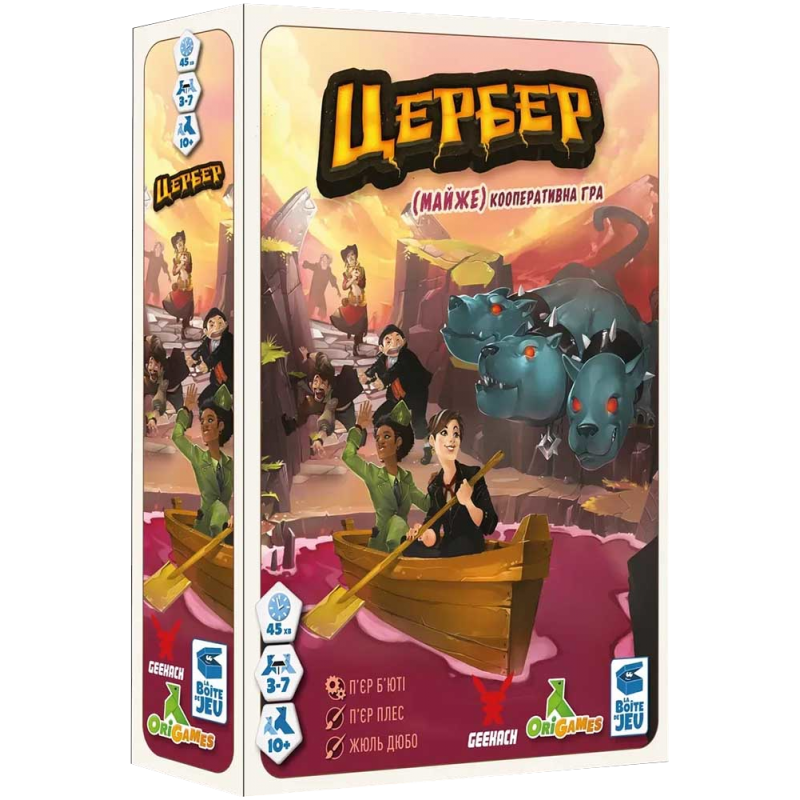 Настільна гра Geekach Games Цербер (Cerberus) (укр) ( GKCH0271 ) Настільна гра Geekach Games Цербер (Cerberus) (укр) ( GKCH0271 )