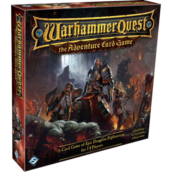 Настільна гра Fantasy Flight Games Вархаммер Квест: Пригодницька карткова гра (Warhammer Quest: The Adventure Card Game) (англ) ( WHQ01 )