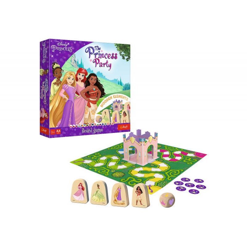 Настільна гра Trefl Вечірка Для Принцес - Дісней: Принцеси (The Princess Party - Disney: Princess) (укр) ( 02434 ) Настільна гра Trefl Вечірка Для Принцес - Дісней: Принцеси (The Princess Party - Disney: Princess) (укр) ( 02434 )