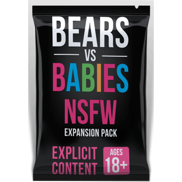 Настільна гра Exploding Kittens LLC Ведмеді проти Дітей: Блудне доповнення (Bears VS Babies: NSFW Expansion Pack) (eng) ( BVB-NSFW-1 )
