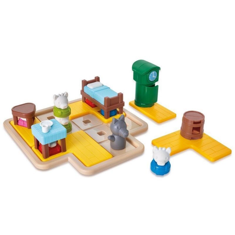 Настільна гра Smart Games Вовк І 7 Козенят (The Wolf And The 7 Little Goats) (укр) ( SG 027 UKR ) Настільна гра Smart Games Вовк І 7 Козенят (The Wolf And The 7 Little Goats) (укр) ( SG 027 UKR )