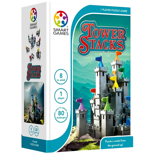 Настільна гра Smart Games Високий Замок (Tower Stacks) (англ) ( SG106 )