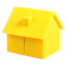 Puzzle YJ (China) Puzzle House 2x2 (Yellow) YJ8315 (YJ8315)