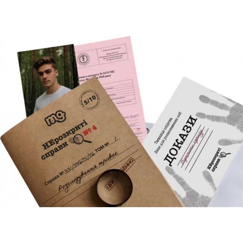 Настільна гра MemoGames Нерозкриті Справи — Частина Четверта (Unsolved Cases — Part Four) (укр) ( 0038 ) Настільна гра MemoGames Нерозкриті Справи — Частина Четверта (Unsolved Cases — Part Four) (укр) ( 0038 )